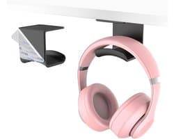 Universele hoofdtelefoonhouder voor aan de muur, sterke kleefband, ideaal voor gaming en bureaugebruik