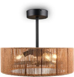 Fantiluxe - Wilma - Plafondventilator met verlichting - Hout - Ø61cm - Afstandsbediening - Met lamp - Plafond ventilator - Slaapkamer — thumbnail 4
