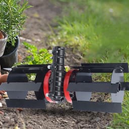 Grasmaaier, schijven, efficiënte onkruidfiets voor freesmachine, onkruidfiets voor gazon, nauwkeurige en roestbestendige gazonschuiver voor tuin, boerderij, tuin en camping — thumbnail 5