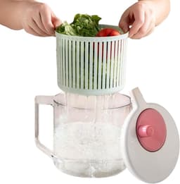 Groente Wasmachine - Fruit Spinner - Snel Drogen - Handmatige Bediening - 235 cm - Meerkleurig — thumbnail 1