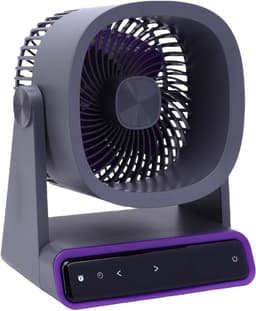 Ventilator - Koeler - Ruimte Koelen - Oplaadbaar - 26x20x15 cm - Wit — thumbnail 1