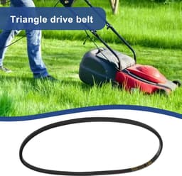 Dailygoods- Aandrijfriem rubber - Binnenomtrek 711 mm - Breedte 10 mm - Dikte 6,5 mm - Compatibel met Fuxtec FX-RM2050/2055/2060 - Geschikt voor grasmaaier - Grasmaaier Riem — thumbnail 3
