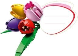 Lego Botanical Collection 11501 Boeket Met Tulpen Bouwstenen — thumbnail 3