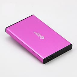 Externe Harde Schijf - Draagbare Opslag - Bestanden Opslaan - Supersnelle USB 3.0 - 80 GB - Roze — thumbnail 4