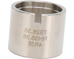 Stalen Horloge Beweging Houder, Reparatie Gereedschap met Robuuste Basis voor SKX007 NH35 36 7S26 7S36 4R, Perfect voor Horlogemakers en Enthousiastelingen