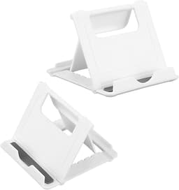 Verstelbare Telefoonhouders - Opvouwbare Smartphone Stand voor Tafel, Draagbare Tablet Houder, Ideaal voor Thuis, Kantoor en Films Kijken — thumbnail 1