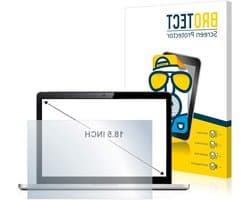 Schermbeschermingsfolie Laptop - Matte Protector Anti-Glare - Scherm Beschermen - Anti-Vingerafdruk Krasvast - 18.5 inch 410x231mm - Mat