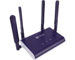 WiFi Router - Draadloze Router - Internet Delen - 4 Antennes - 300 m² - Zwart