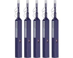 Fiberglass Reinigingspen voor Effectieve Reiniging van Glasvezelverbindingen, Diameter 1,25 mm, Geschikt voor SC FC ST, Tot 800+ Reinigingsbeurten