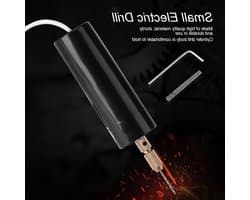 Draagbare Mini Handboor met 3 Bits en Ergonomisch Ontwerp voor Precisiewerk en Hobbyprojecten