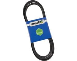 Grasmaaier Riem - Vervangende Riem - Grasmaaien - Flat Belt Stijl - 1/4-inch bij 1/2 inch - Zwart