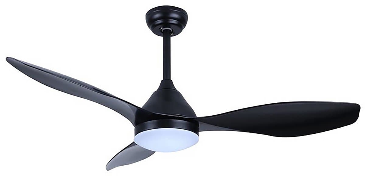 CristalRecord - Plafondventilator Stel Ø 120 cm zwart — afbeelding 1