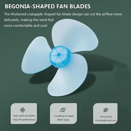 Wandventilator - Muurmodel - Ruimte Koelen - Met Afstandsbediening - 45 cm - Wit — thumbnail 5