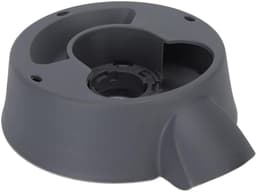 Blender Kom Basis - Keukenmachine Onderdeel - Voedsel Bereiden - Veiligheidsslot Gesp - 16x13.5cm - Zwart — thumbnail 1