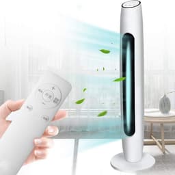 Torenventilator - Ventilator Bladeless Fan - Buiten Koelen - 3 Snelheden - Niet gespecificeerd - Rood — thumbnail 2