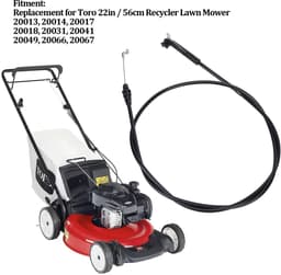 Dailygoods- Gaskabel Universeel - Grasmaaier Onderdelen - Remkabel Vervanging - 22 Inch - Accessoires - Geschikt voor Recycler 20013/20014/20017 — thumbnail 2