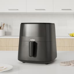 Heteluchtfriteuse - Olievrije Frituurpan - Gezond Koken - Digitaal Touchscreen - 7 Liter - Zwart — thumbnail 1