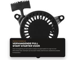 Dailygoods- Pull Starter Vervanging - Trekstarter - Geschikt voor Kohler XT149/XT173/XT650 - Metaal - Diameter 14 cm - Gewicht 468 g