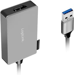 USB naar HDMI Adapter - Externe Videokaart - Extra Scherm Aansluiten - Plug and Play - 015 m - Grijs — thumbnail 3