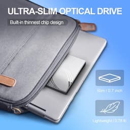 Externe DVD-station - CD Brander - Bestanden Archiveren - USB 3.0 Ultra Slim - 15 x 14 x 1.6 cm — thumbnail 2