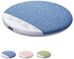 Nieuw model Bluetooth-kussenspeaker 2026 – Bluetooth-speaker voor onder het kussen met witte ruis – Microfiber Bluetooth 5.4-bedspeaker – Geschikt voor zijslapers – Beengeleidingstechnologie (blauw*1)