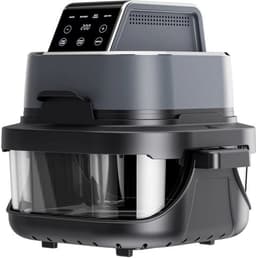 Airfryer – Heteluchtfriteuse – Friteuse – Air Fryer – Heteluchtoven – 4 Liter Inhoud – Glas Kijkvenster – 1500 Watt — thumbnail 9