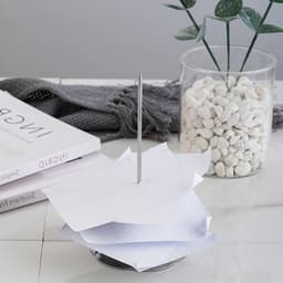 RVS rechte papieren houder voor restaurants, hotels en cafés - factuuropslag en orderbeheer — thumbnail 5