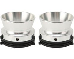 Lockbare Aluminium NAB Hub Adapters voor Studer, Akai en Teac - Sterke Structuur, Eenvoudige Installatie, Perfect voor Audioproductie