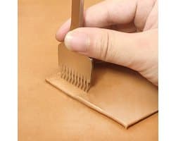 Professionele Snijgereedschap voor Leerbewerking - 2/5/10 Die Snijgereedschap, Franse Hoek Chisel en Leerpons voor Naden en Laces