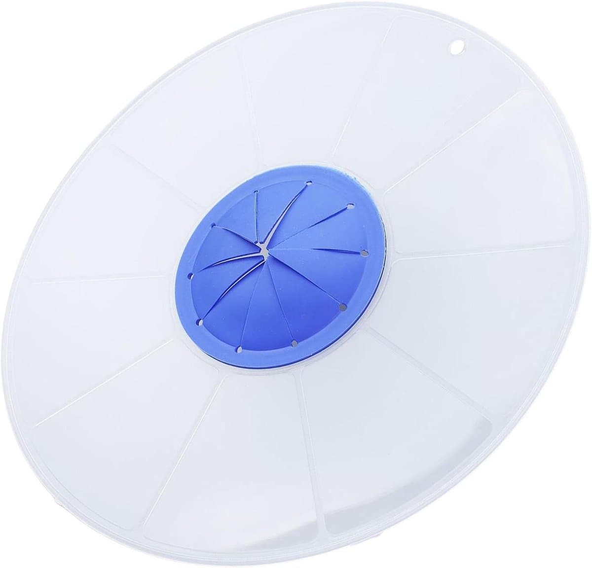 Mixer Spatdeksel - Kom Deksel - Schoon Bakken - Transparant Ontwerp - 30cm Diameter - Transparant — afbeelding 1
