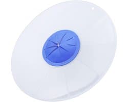 Mixer Spatdeksel - Kom Deksel - Schoon Bakken - Transparant Ontwerp - 30cm Diameter - Transparant