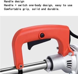Elektrische Grasmaaier - Gazon Trimmer - Kleine Tuin Onderhoud - Draagbaar Lithium Batterij - 3000 Gram - Groen — thumbnail 4