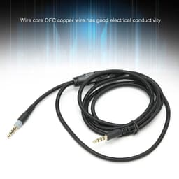 Allecto - - Audio Kabel - 3,5 mm Male to Male - Volume Controle - 4,9 ft - Vervangingskabel - Voor Cloud Alpha Hoofdtelefoons - Hoogwaardige Geluidsk. — thumbnail 2