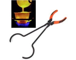 Duurzame smeltpincet voor edelmetalen, houder voor goudsmeltoven, gereedschap voor sieraden maken en gieten