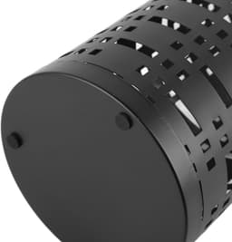 Stijlvolle en Ruimtebesparende Zwarte Ronde Paraplu Houder van RVS voor Thuisgebruik en Kantoor — thumbnail 3