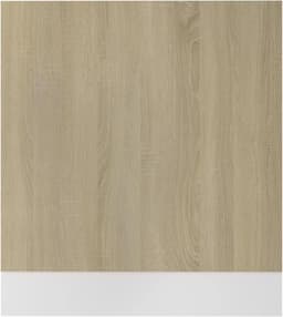 Vaatwasser Voorplaat - Keukenpaneel Vaatwasser - Keuken Integreren - Duurzaam Spaanplaat - 59.5 x 3 x 67 cm - Sonoma Eiken — thumbnail 4