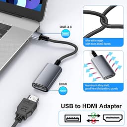 USB 3.0 naar HDMI Adapter voor Externe Monitor — thumbnail 5