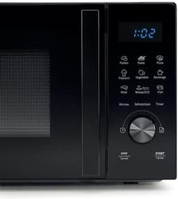 Magnetron Zwart - Oven Solo - Snel Eten Opwarmen - 9 Programma's - 20 Liter - Zwart — thumbnail 5