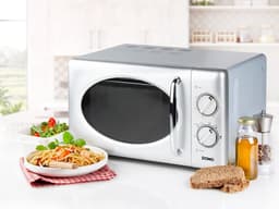 Magnetron - Keukenapparaat - Snel opwarmen - Eenvoudige bediening - 20 Liter - Grijs — thumbnail 2