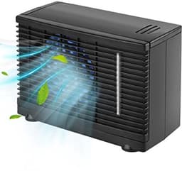 12V Mini Airconditioner Koeler, Verdamper Waterkoeler Autoventilator, Autoruit Ventilatierooster Verstelbare Ventilatorkoeler, voor Thuis Kamperen 20 x 11 x 15 cm — thumbnail 1