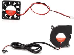 Dailygoods - DC Fan Turbo Fan Set - 5V ventilator - Ideaal voor 3D-printers - Elektronisch onderdeel - Hoge luchtstroom - Geschikt voor Prusa i3 MK3/3 — thumbnail 1