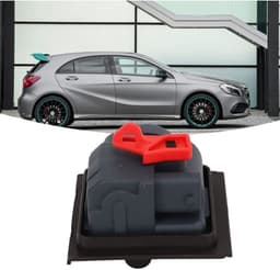 Geschikt voor Mercedes-Benz A-Klasse W176 tankdop sluitmotor 0008207703 Zwart Geschikt voor onderdeel — thumbnail 2
