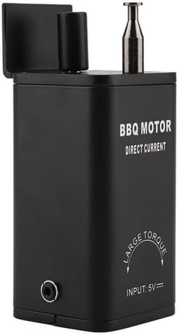 Barbecue Grill Motor, DC 5V Uitgang Verstelbare BBQ Roast Rotisserie met USB Kabel Grill Motor Rotator Barbecue Tool — thumbnail 1