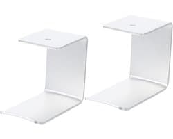 Koptelefoon Haak - Hoofdtelefoon Rek - Bureau Organisatie - Eenvoudig Aluminium Profiel - 6.6X5.4X3.5CM - Zilver