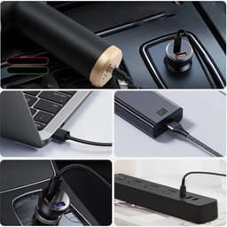 4-in-1 Draadloze Mini Handstofzuiger – Nat & Droog –Auto, Thuis & Kantoor – Compact & Multifunctioneel — thumbnail 2