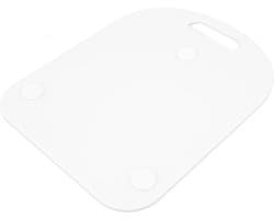 Mixer Glijmat - Keukenmachine Pad - Gemakkelijk Verplaatsen - Dempende Werking - 41 x 29 x 3 cm - Wit