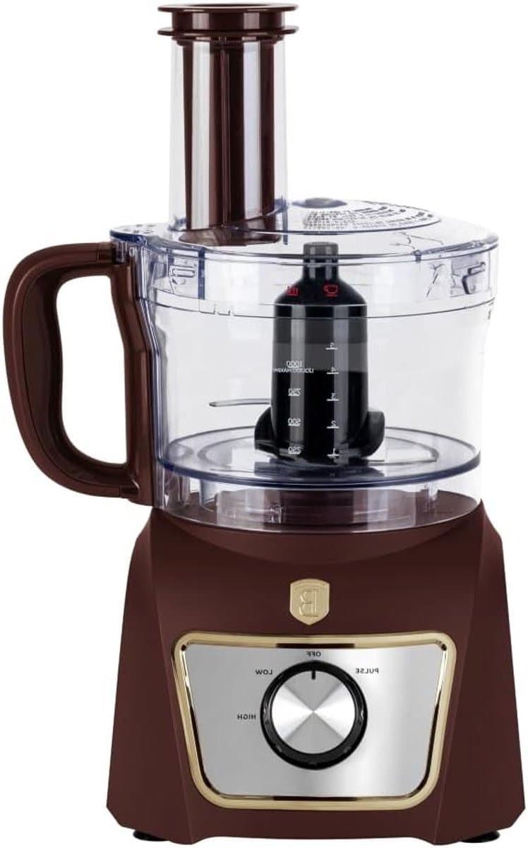 Keukenrobot Mixer - Keukenmachine Apparaat - Eten Bereiden - 8-in-1 Functionaliteit - 500 Watt - Bordeaux — afbeelding 1