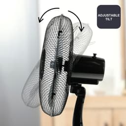 Krachtige Staande Ventilator met Oscillerende Functie en Stille Werking — thumbnail 3