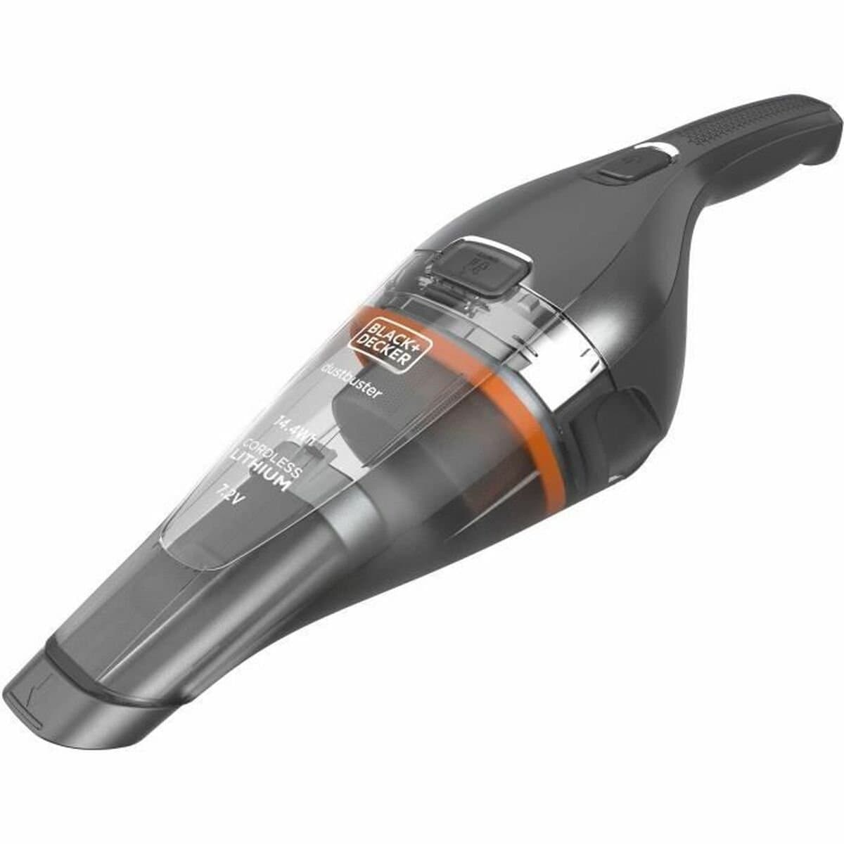 BLACK+DECKER NVC220WC-QW - Kruimeldief - Zakloos Chroom - Titanium - Transparant — afbeelding 1