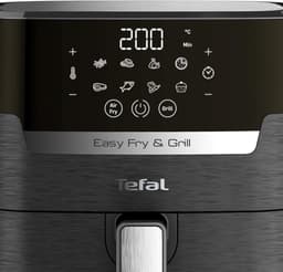 Heteluchtfriteuse Grill - 2-in-1 apparaat - Gezond Koken - 8 Programma's - 42 Liter - Zwart — thumbnail 4
